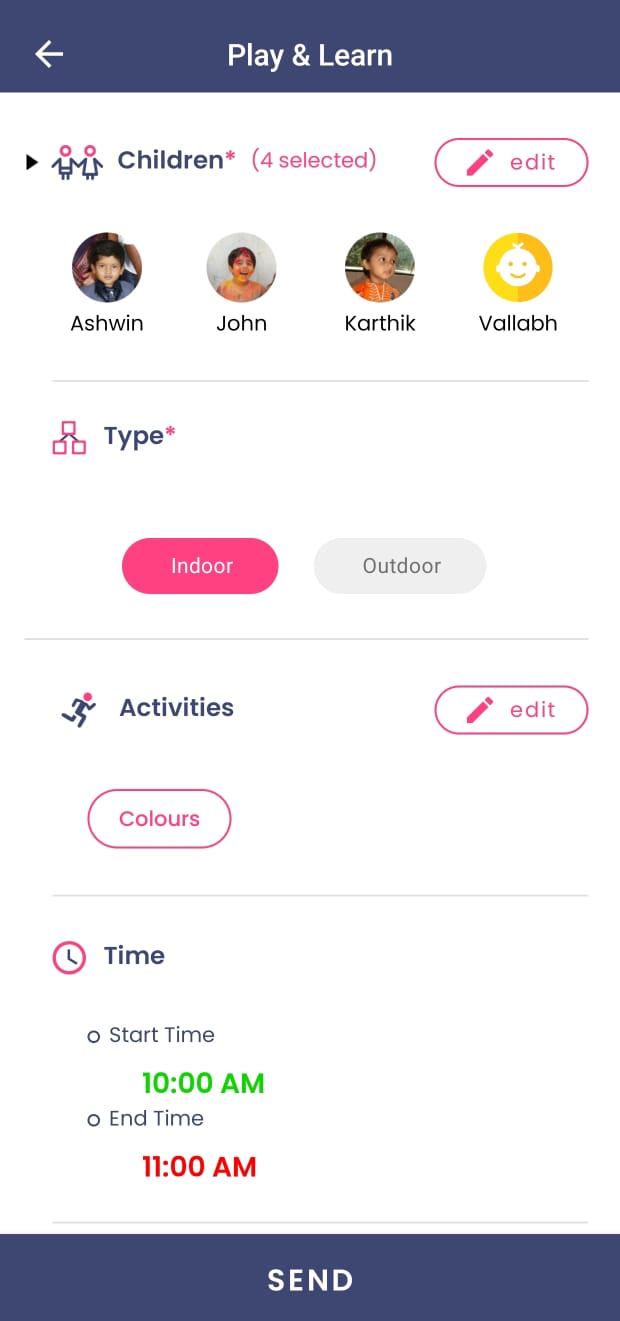 Home Screen