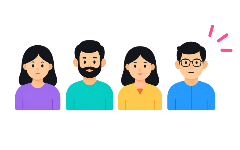 Unlimited Staff Profiles illustration
