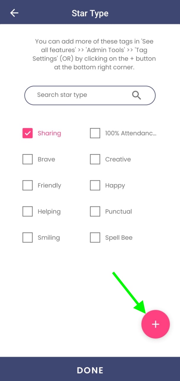 Tag Settings